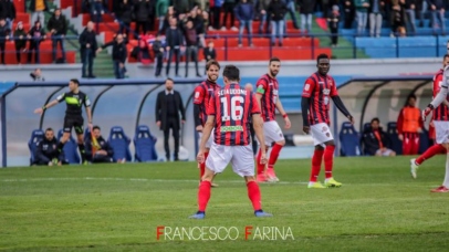 L'esultanza di Daniele Sciaudone (photo Farina)