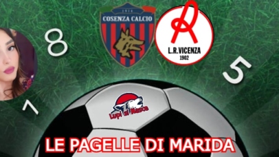 Cosenza Vicenza Serie B pgelle