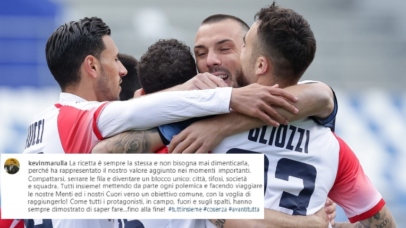 Cosenza, l'appello di Kevin Marulla_ _Uniti verso un obiettivo comune_