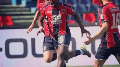 Ben Kone esultanza contro Ascoli