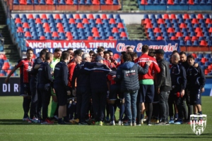 gruppo squadra dopo Cosenza-Ascoli (photo ilcosenza.it)